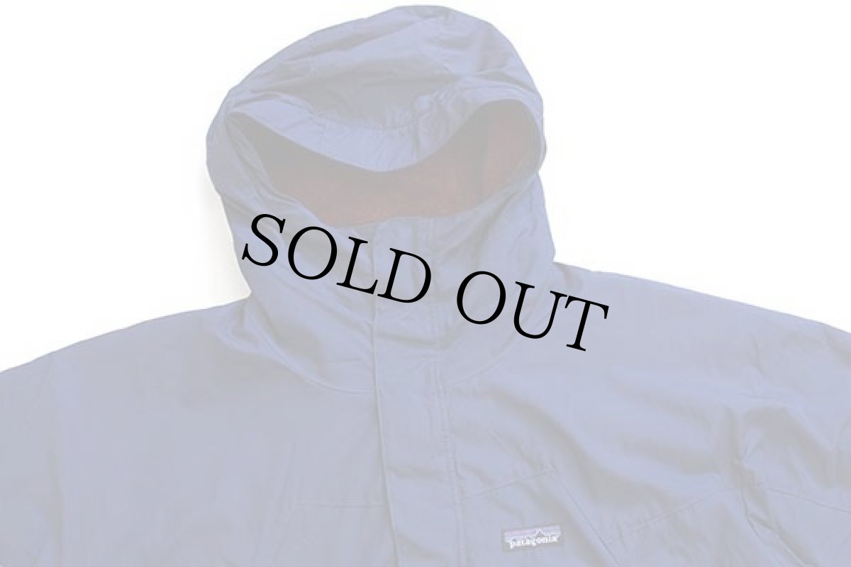 画像3: 00s patagoniaパタゴニア パイル フリースライナー ナイロン インファーノジャケット 紺 M (3)