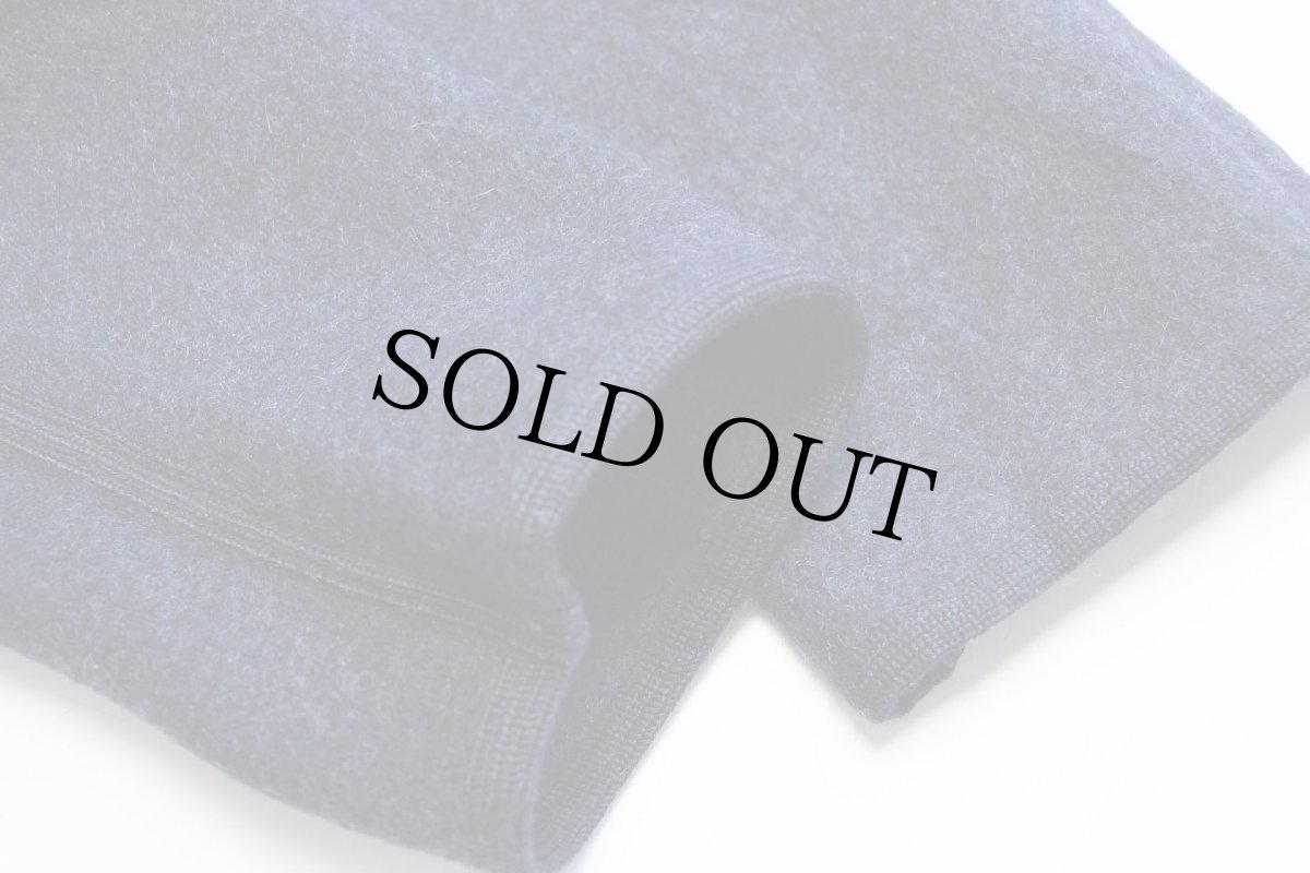 画像6: オーストリア製 GIESSWEIN ダブルブレスト リバーシブル チロリアン ボイルドウール パーカー 紺×薄紺 36 (6)