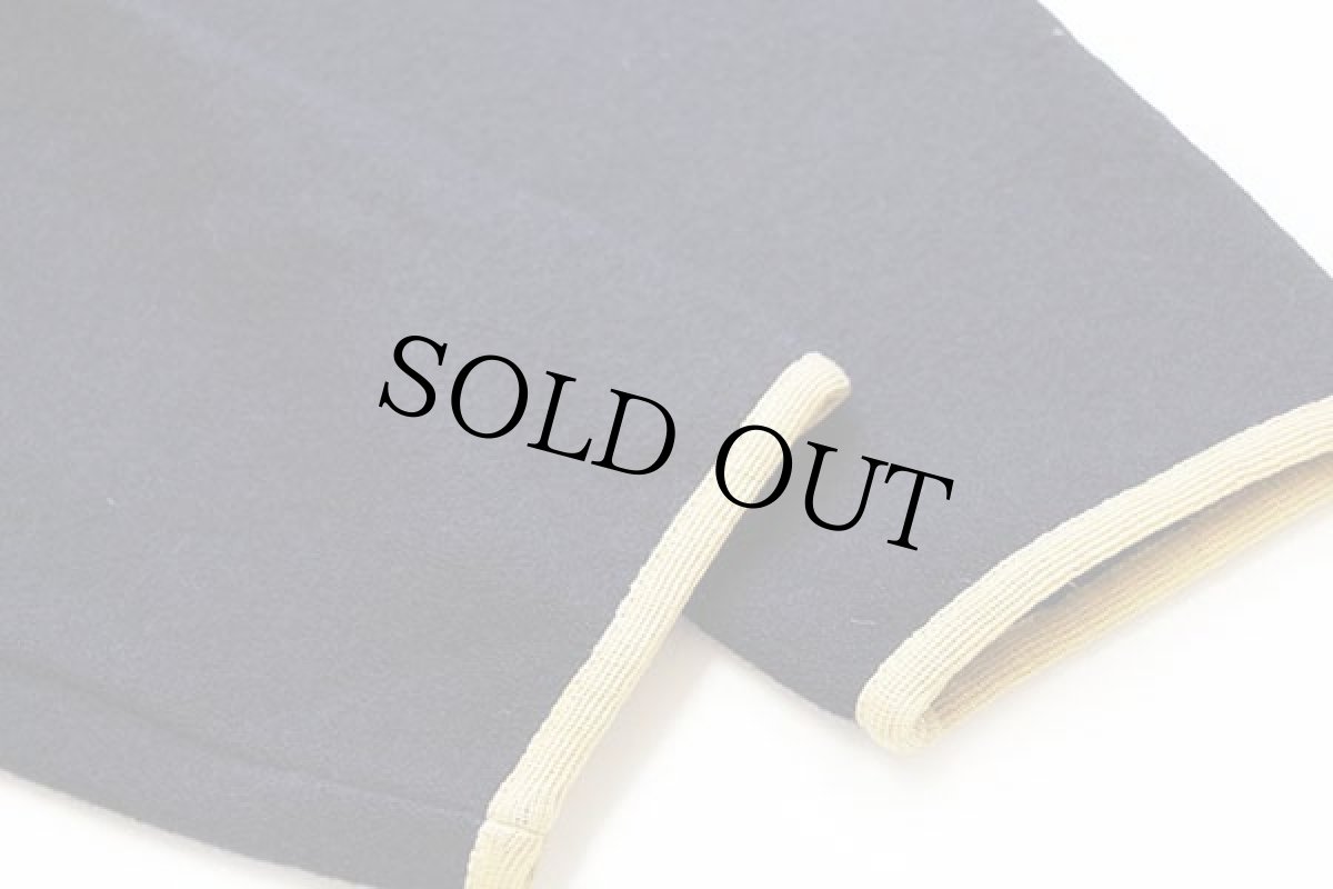 画像7: オーストリア製 GEIGER フラワー てんとう虫 刺繍 アート ノーカラー チロリアン ボイルドウール ジャケット 40 (7)