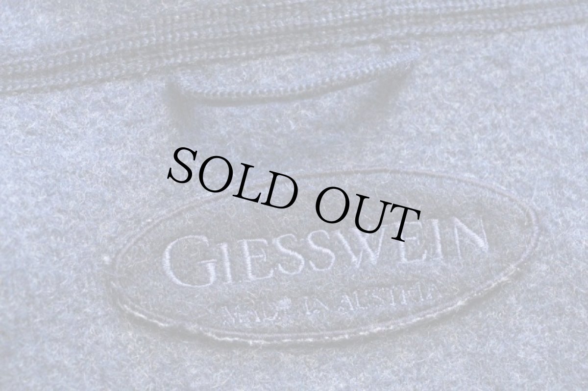 画像4: オーストリア製 GIESSWEIN ダブルブレスト リバーシブル チロリアン ボイルドウール パーカー 紺×薄紺 36 (4)