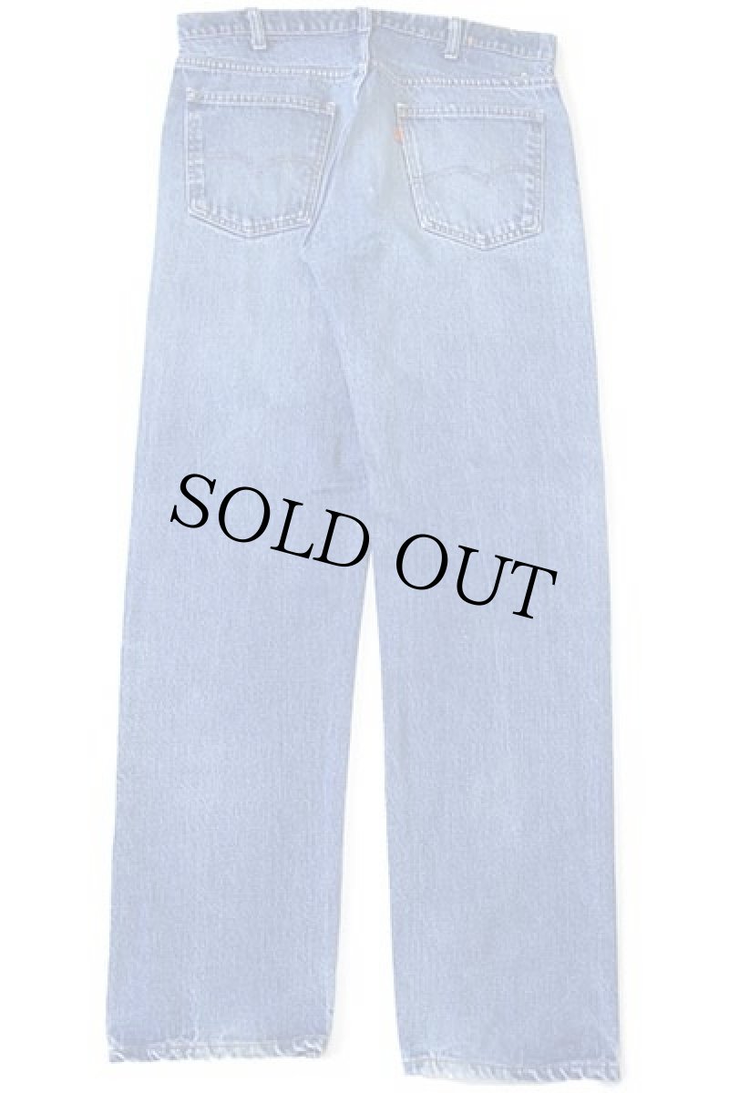 画像3: 80s USA製 Levi'sリーバイス 505 ダメージ デニムパンツ w35 L32★124 (3)