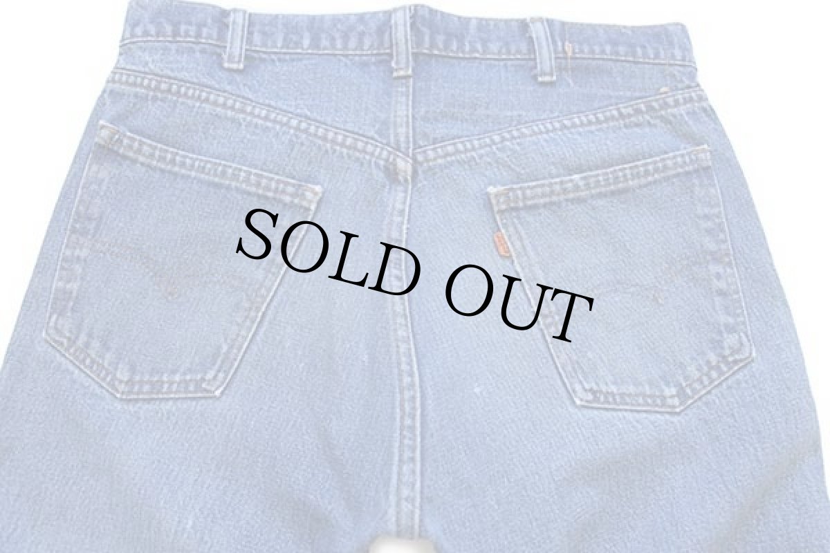 画像5: 80s USA製 Levi'sリーバイス 505 ダメージ デニムパンツ w35 L32★124 (5)