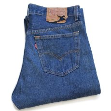 画像1: 90s USA製 Levi'sリーバイス 501 デニムパンツ w34★92 (1)