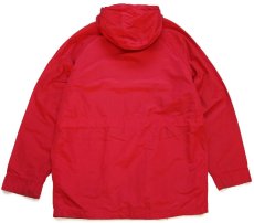 画像2: 80s USA製 Woolrichウールリッチ タータンチェック ウールライナー マウンテンパーカー 赤 (2)