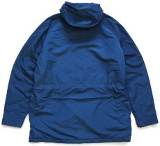 画像2: 80s USA製 L.L.Bean BAXTER STATE PARKA バッファローチェック ウールライナー ナイロン マウンテンパーカー 紺 L (2)