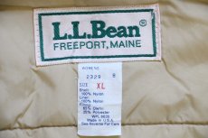 画像4: 80s USA製 L.L.Bean 中綿入り ナイロン マウンテンパーカー バーガンディ W-XL (4)