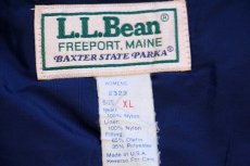 画像4: 80s USA製 L.L.Bean BAXTER STATE PARKA 中綿入り ナイロン マウンテンパーカー ホワイト W-XL (4)