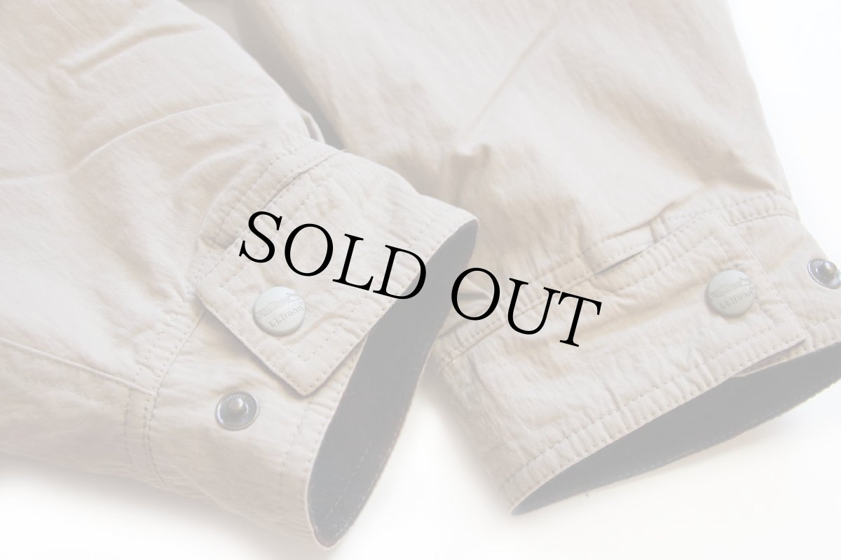 画像6: 90s L.L.Bean Thinsulate中綿入り チェック ウールライナー ロング ストームコート グレーベージュ XXL★マウンテン モンスターパーカー (6)