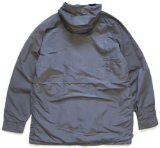 画像2: 80s USA製 L.L.Bean BAXTER STATE PARKA チェック ウールライナー マウンテンパーカー グレー L (2)