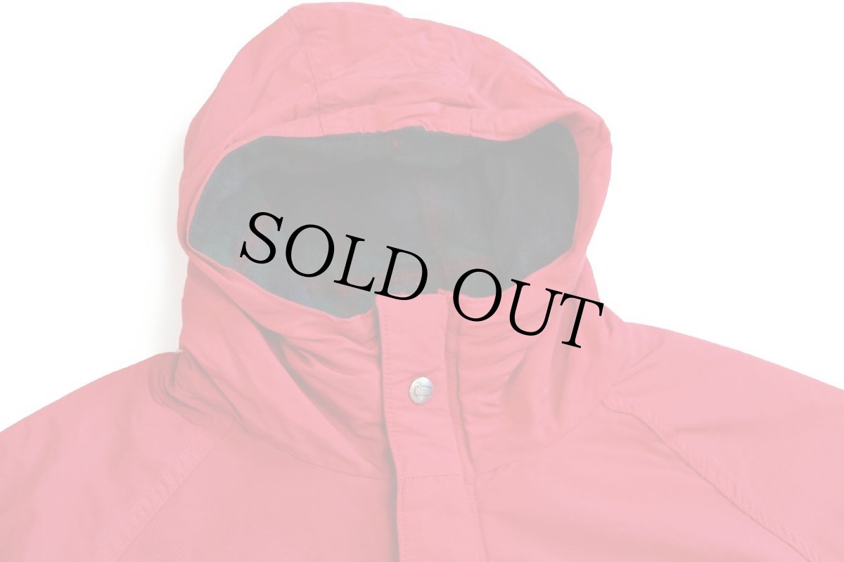 画像3: 80s USA製 Woolrichウールリッチ タータンチェック ウールライナー マウンテンパーカー 赤 (3)