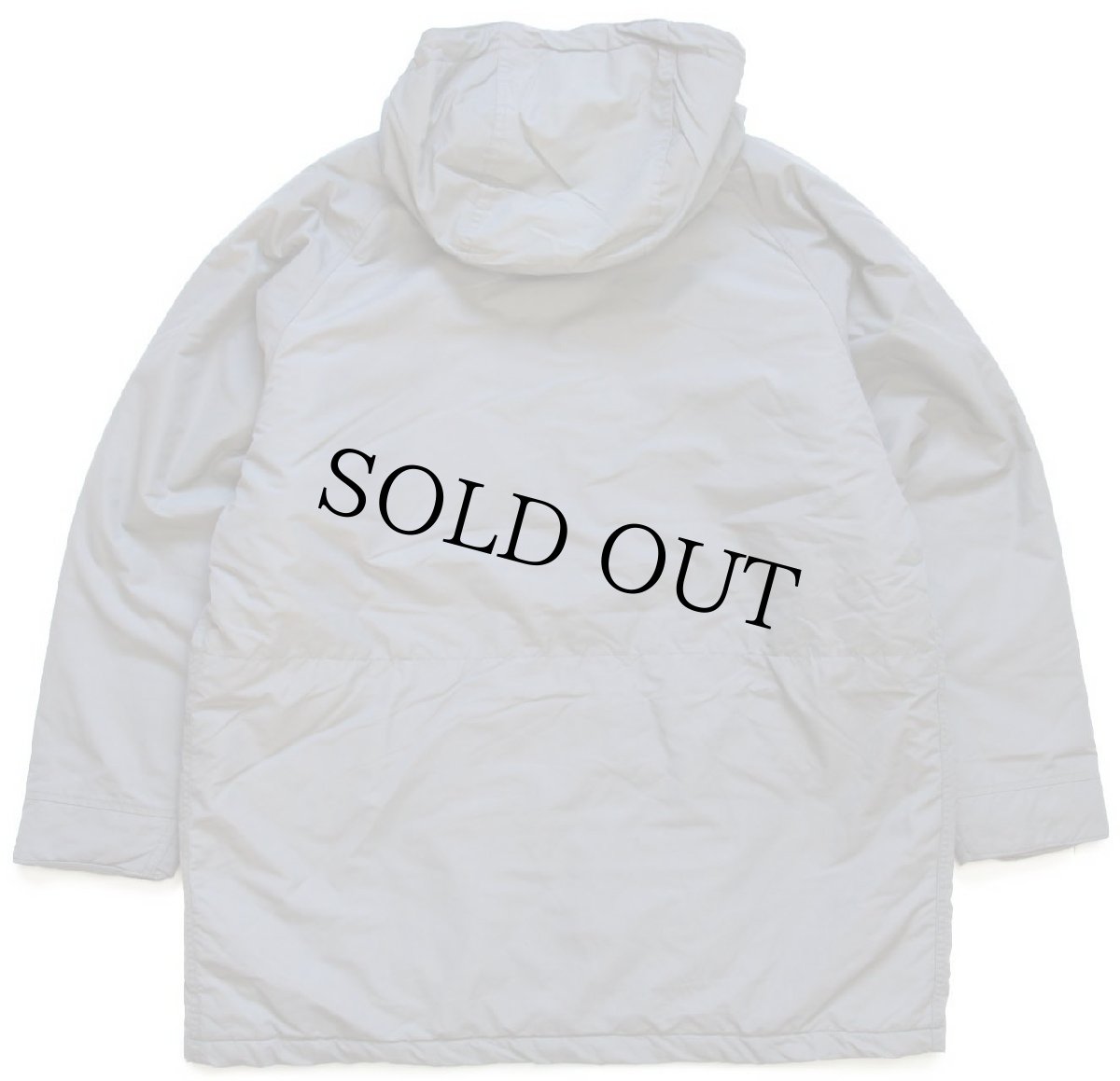 画像2: 80s USA製 L.L.Bean BAXTER STATE PARKA 中綿入り ナイロン マウンテンパーカー グレー L (2)