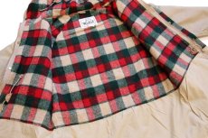 画像5: 70s USA製 Woolrichウールリッチ チェック ウールライナー マウンテンパーカー タン W-M (5)