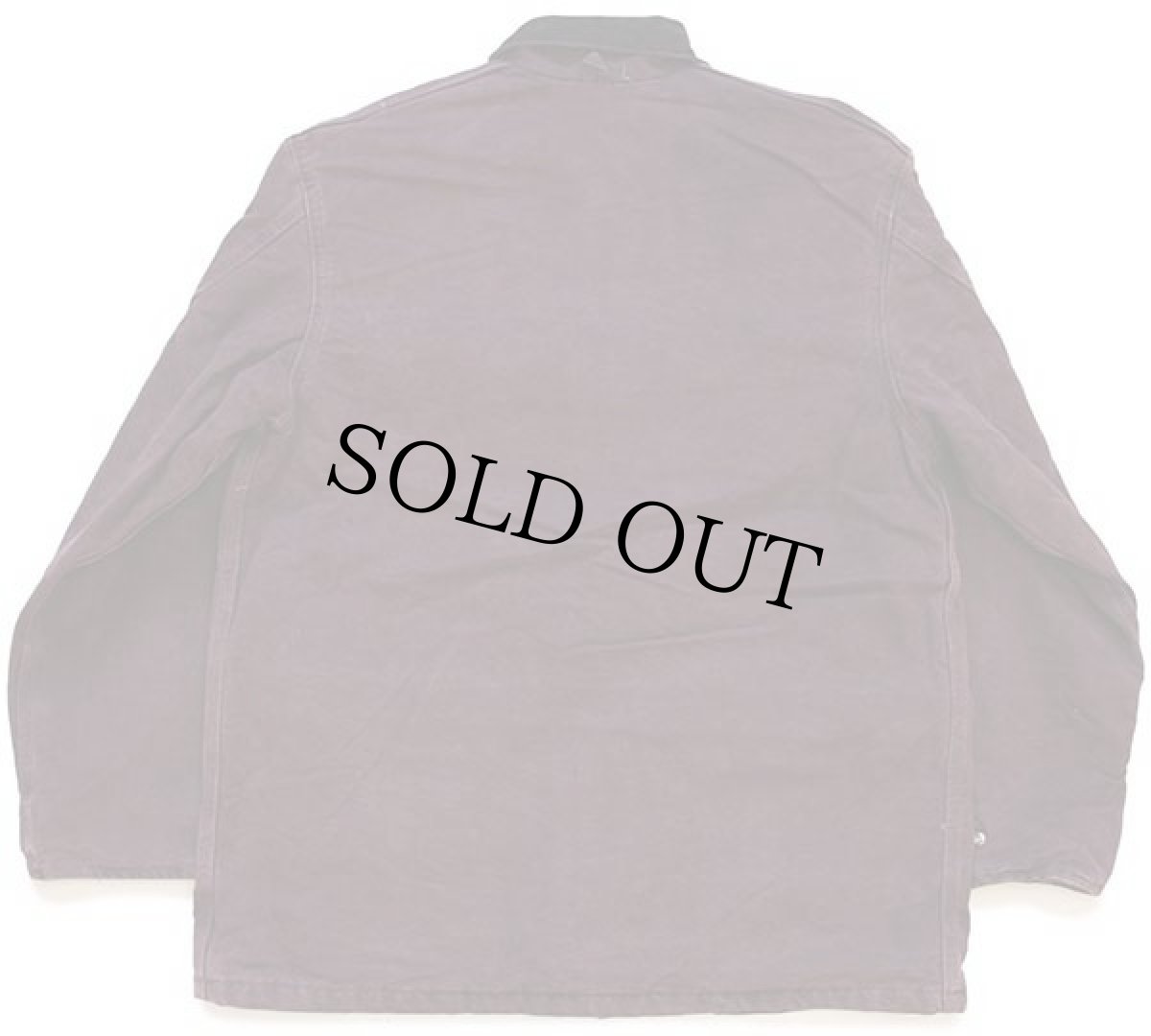 画像2: 80s USA製 carharttカーハート ブランケットライナー ダック地 マウンテンコート バーガンディ M-R (2)