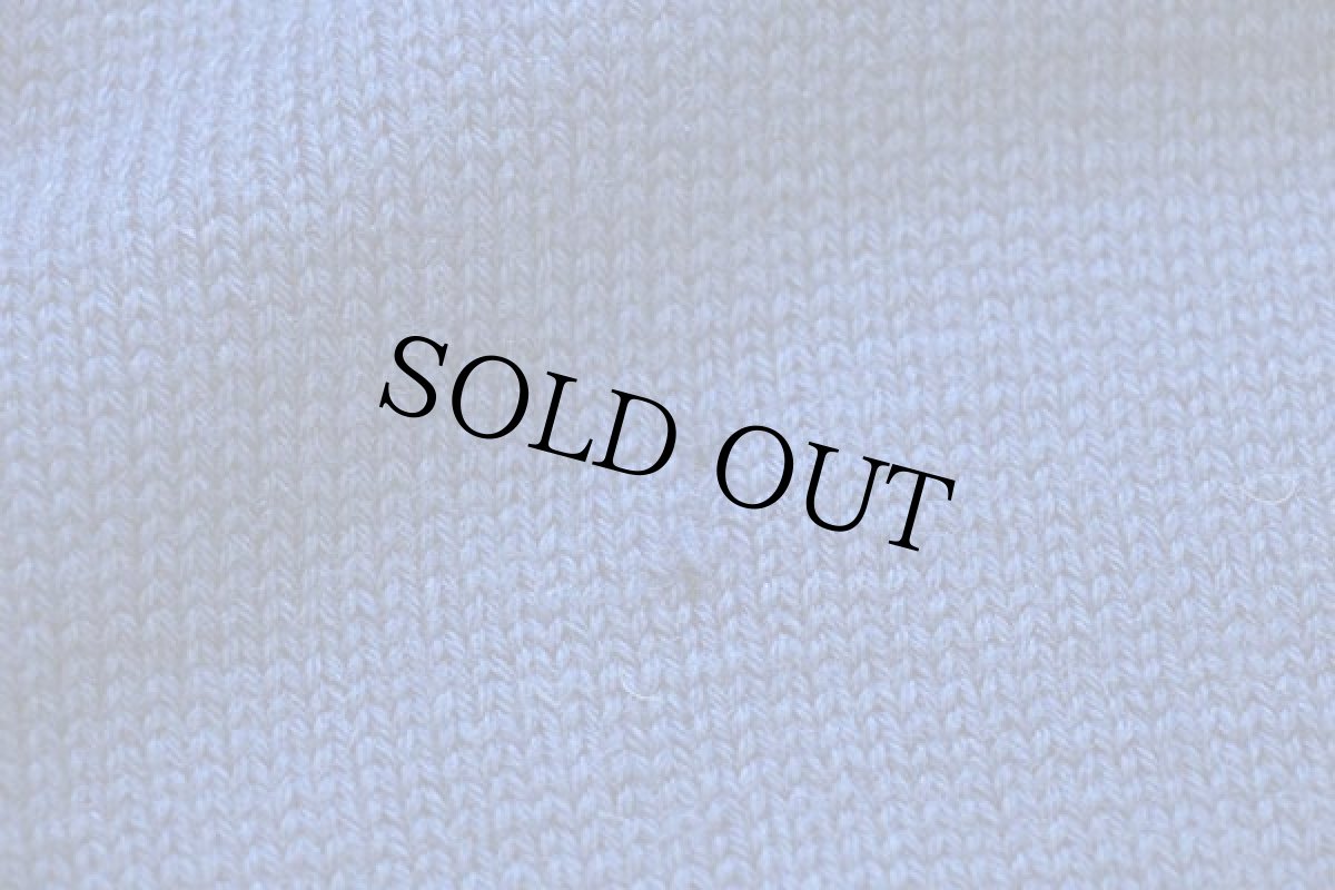 画像8: 00s ノルウェー製 DALE OF NORWAY 雪柄 ノルディック柄 ハーフジップ ウールニット セーター 青 L (8)