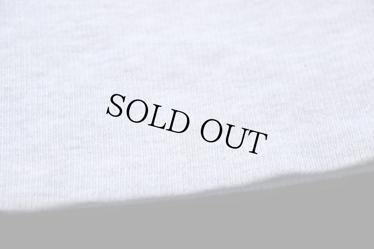 画像6: 90s USA製 Championチャンピオン スクリプト ビッグロゴ刺繍 リバースウィーブ スウェット 杢グレー M (6)