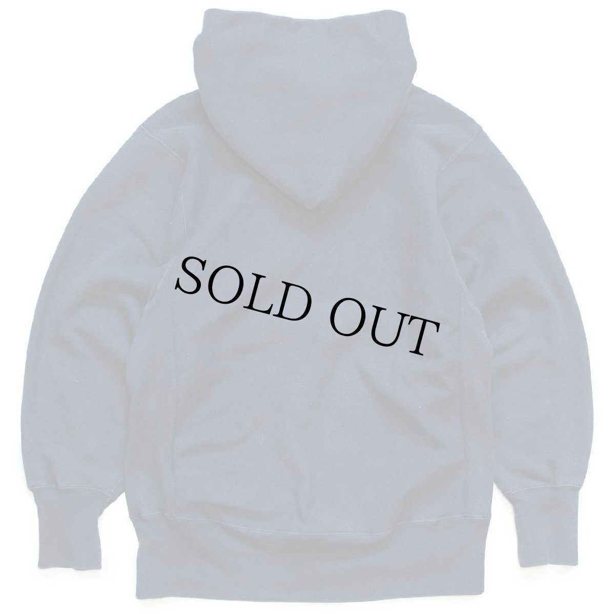 画像2: 90s メキシコ製 Championチャンピオン CHOATE ひび割れプリント リバースウィーブ スウェットパーカー 紺 M (2)