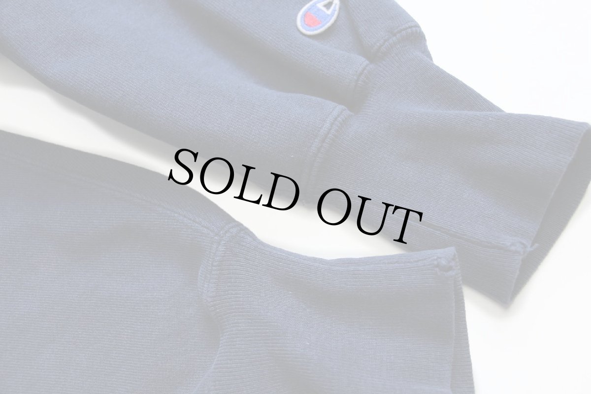 画像5: 90s USA製 Championチャンピオン MICHIGAN リバースウィーブ スウェット 紺 L (5)