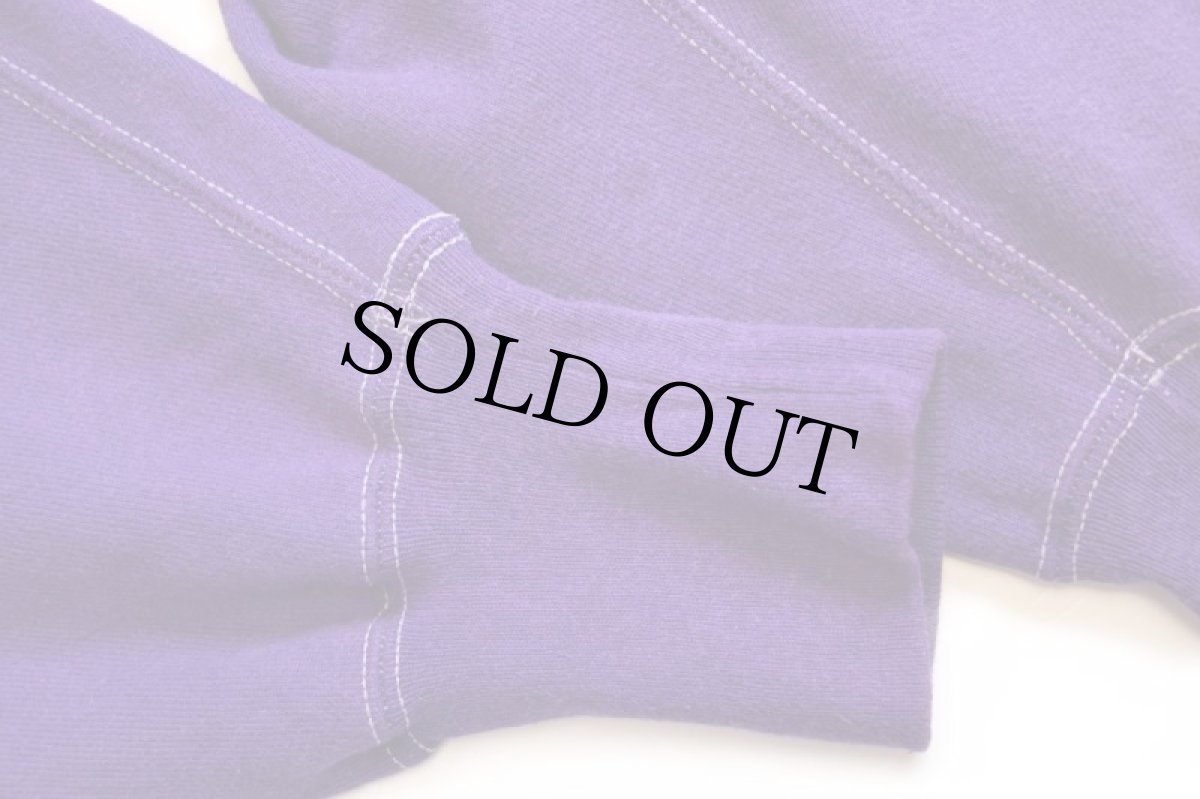 画像5: 90s メキシコ製 Championチャンピオン USA オリンピック 刺繍 リバースウィーブ スウェット 後染め 紫 M (5)