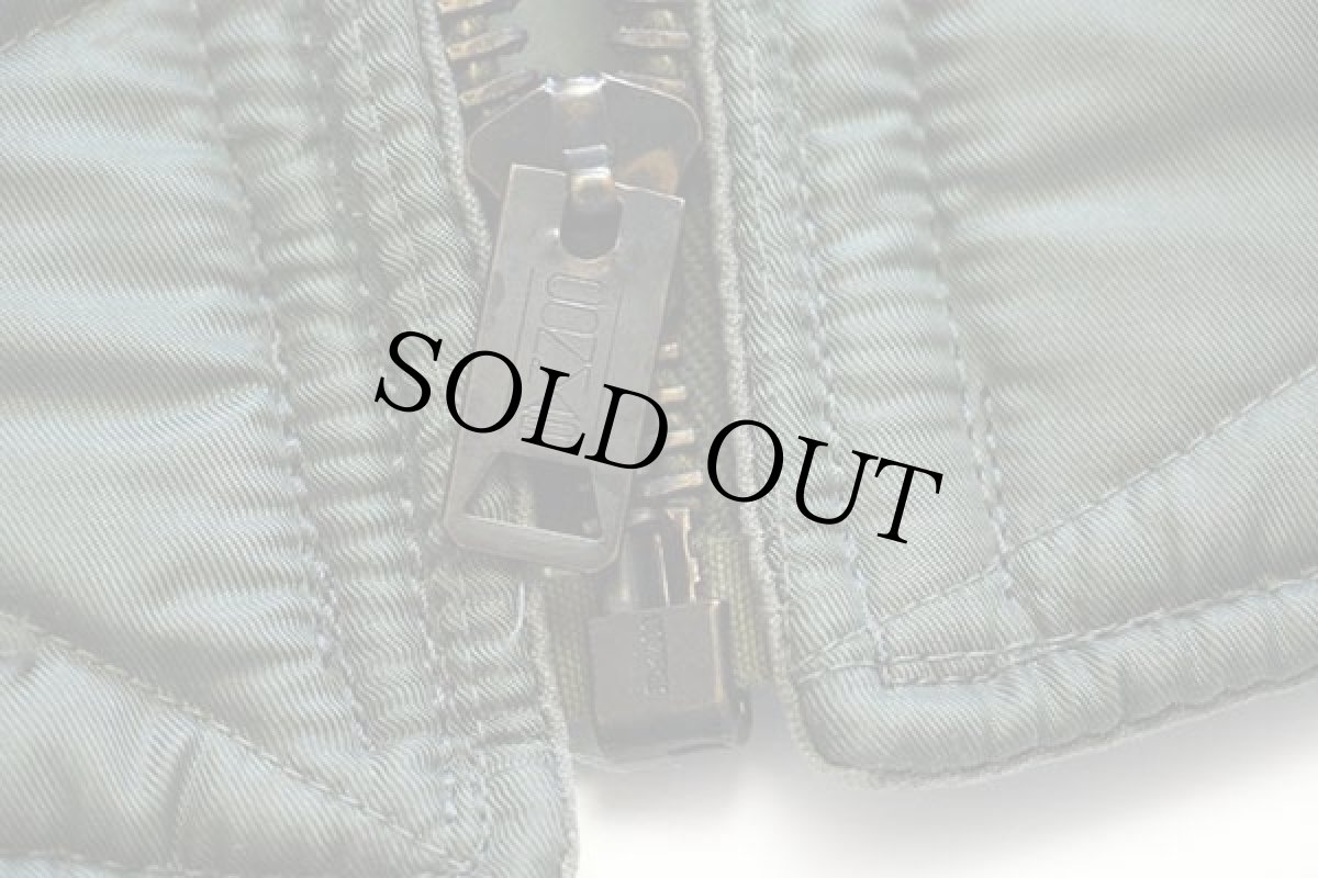 画像5: 50s 米軍 USAF ウールパイル ライナージャケット カスタム セージグリーン★キャトルジャケット (5)