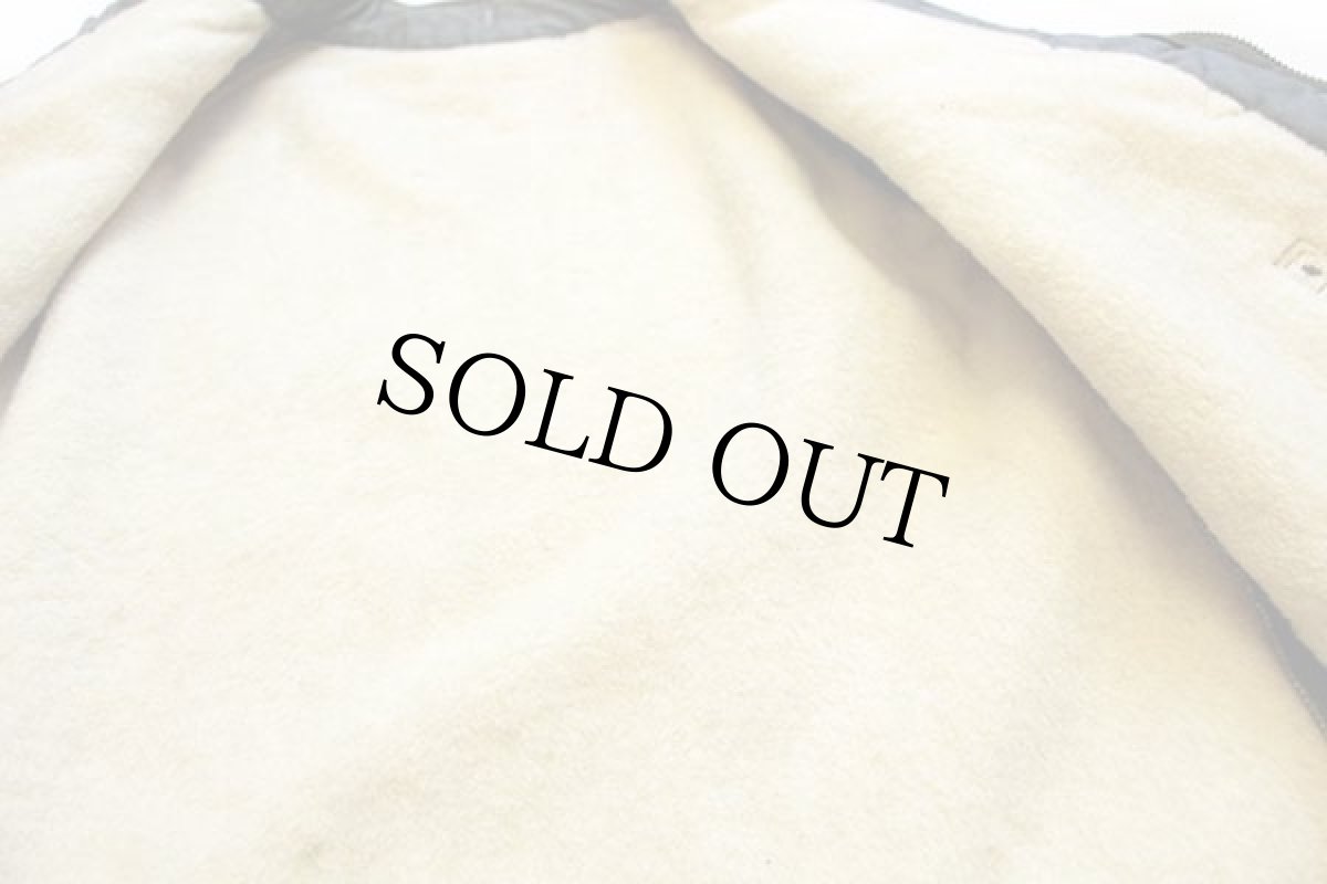 画像4: 50s 米軍 USAF ウールパイル ライナージャケット カスタム セージグリーン★キャトルジャケット (4)