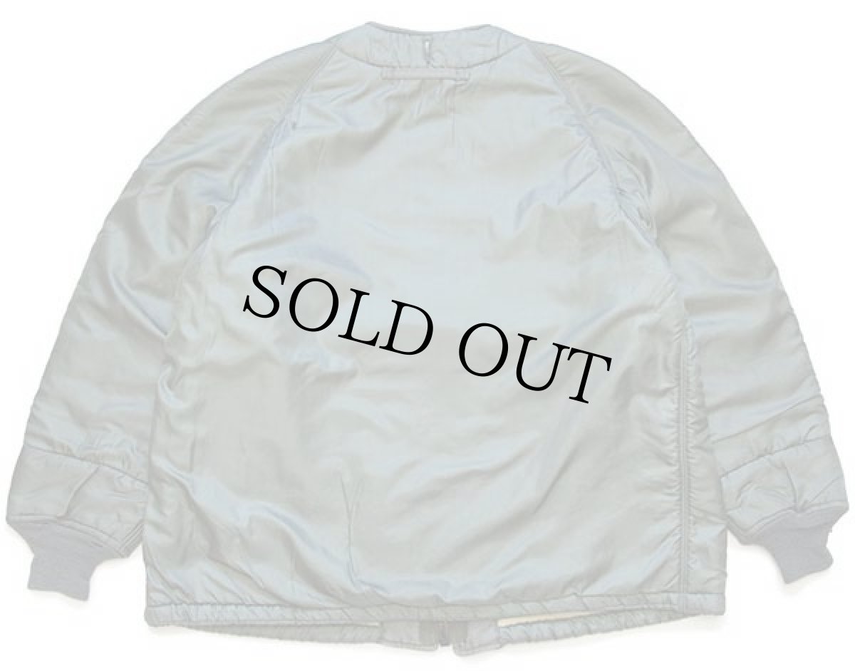 画像2: 50s 米軍 USAF ウールパイル ライナージャケット カスタム セージグリーン★キャトルジャケット (2)