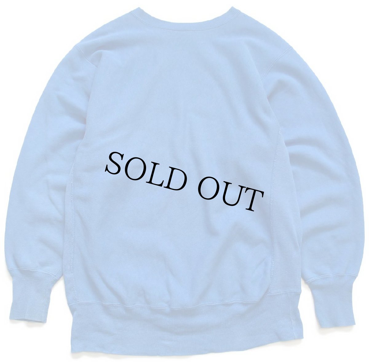 画像2: 90s USA製 Championチャンピオン ワンポイント リバースウィーブ スウェット 青 XL★152 (2)