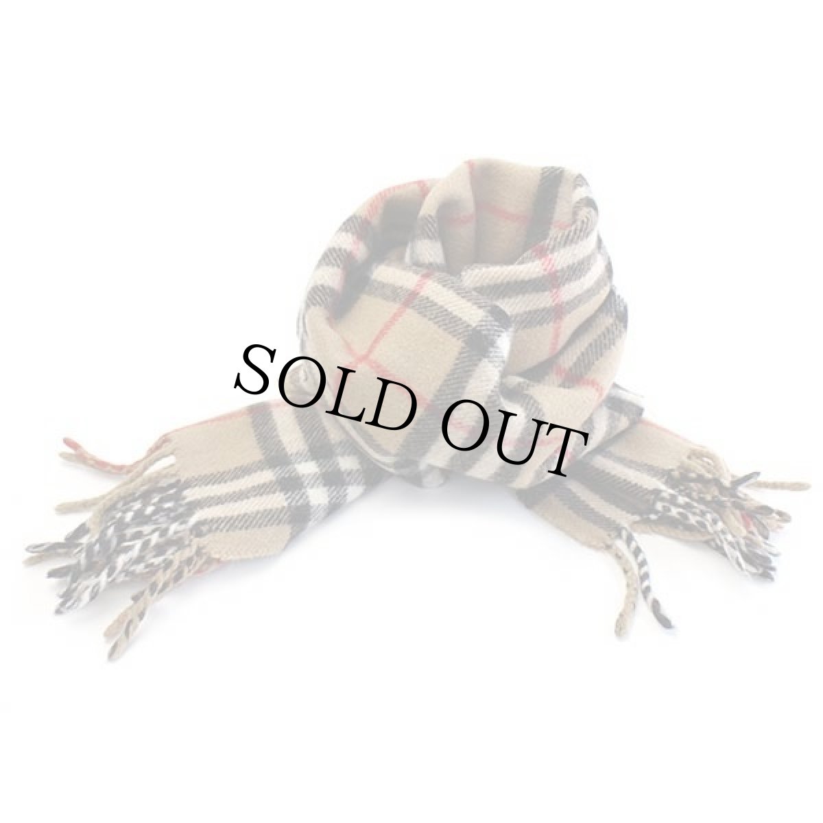 画像2: イタリア製 タータンチェック ラムウール マフラー (2)