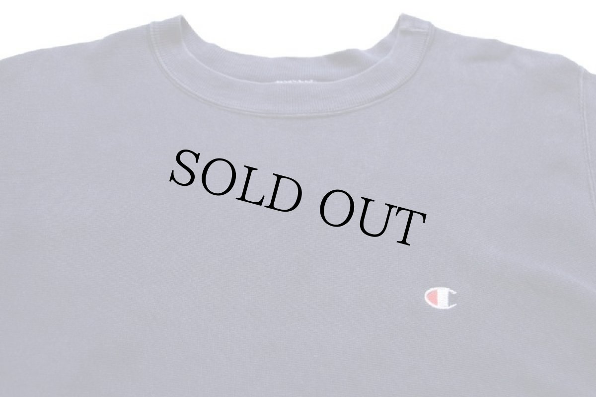 画像3: 90s USA製 Championチャンピオン ワンポイント リバースウィーブ スウェット 紺 XL (3)