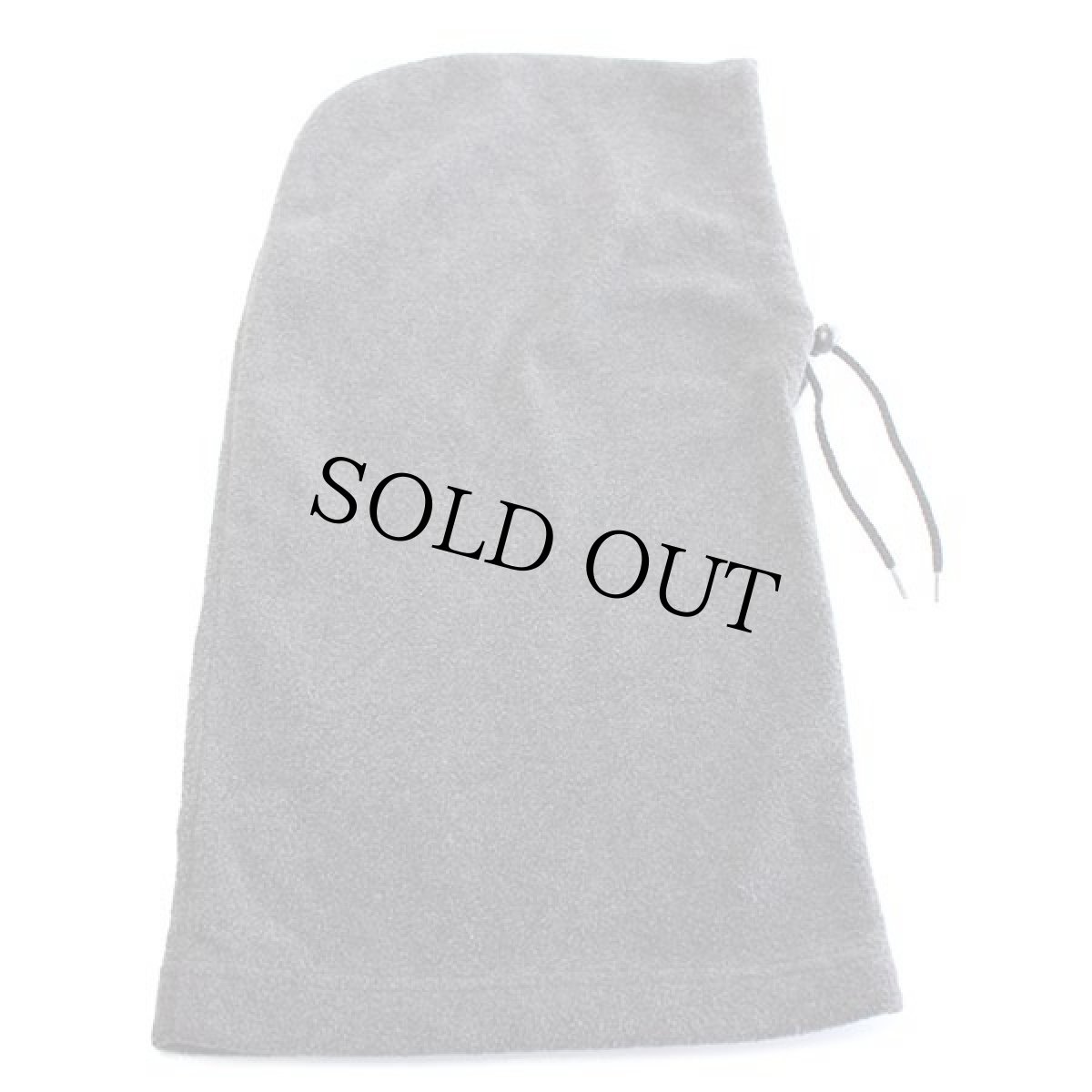 画像3: カナダ製 無地 フリース フードウォーマー グレー★ネックウォーマー フェイスウォーマー バラクラバ (3)