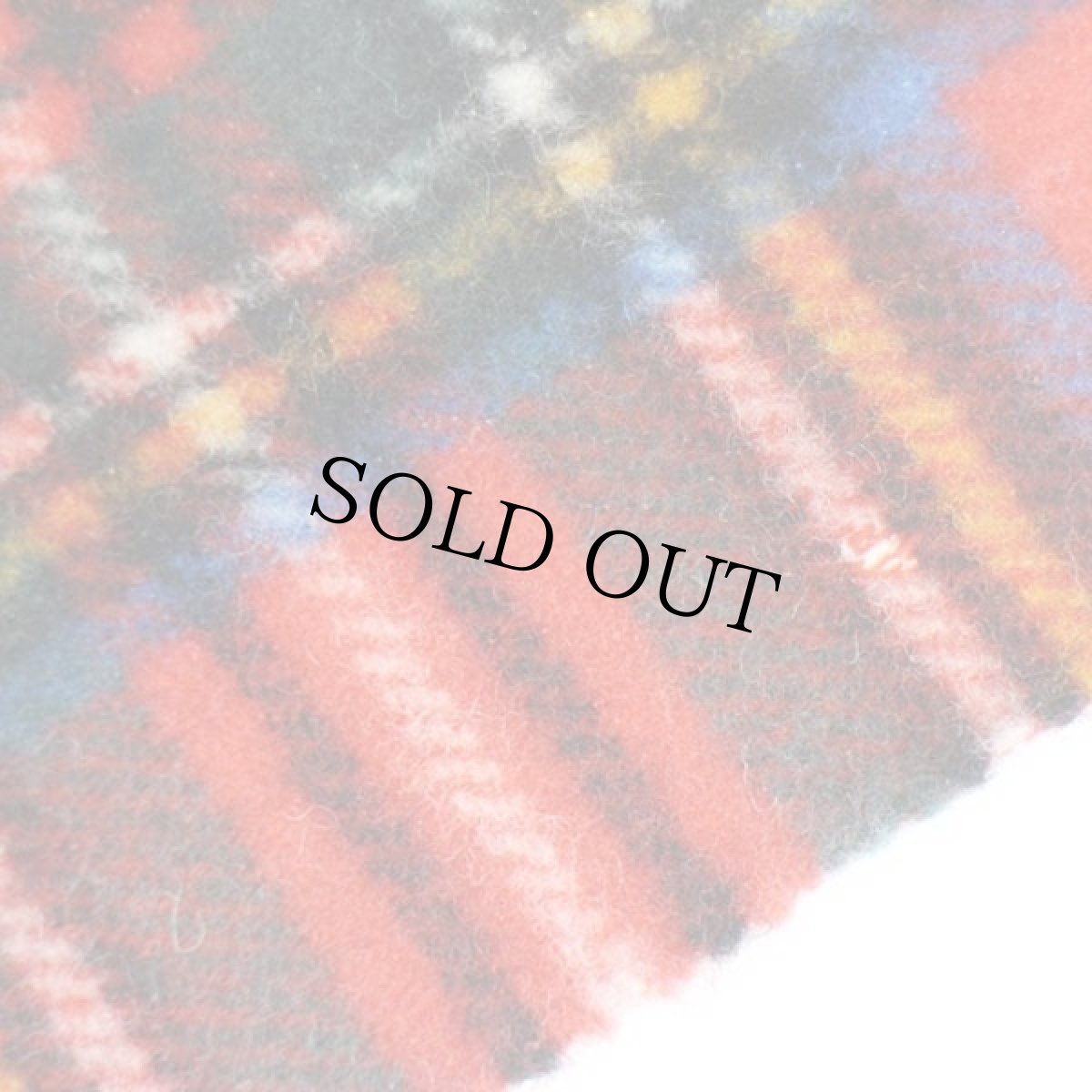 画像4: Henry Cotton's タータンチェック ウール マフラー (4)