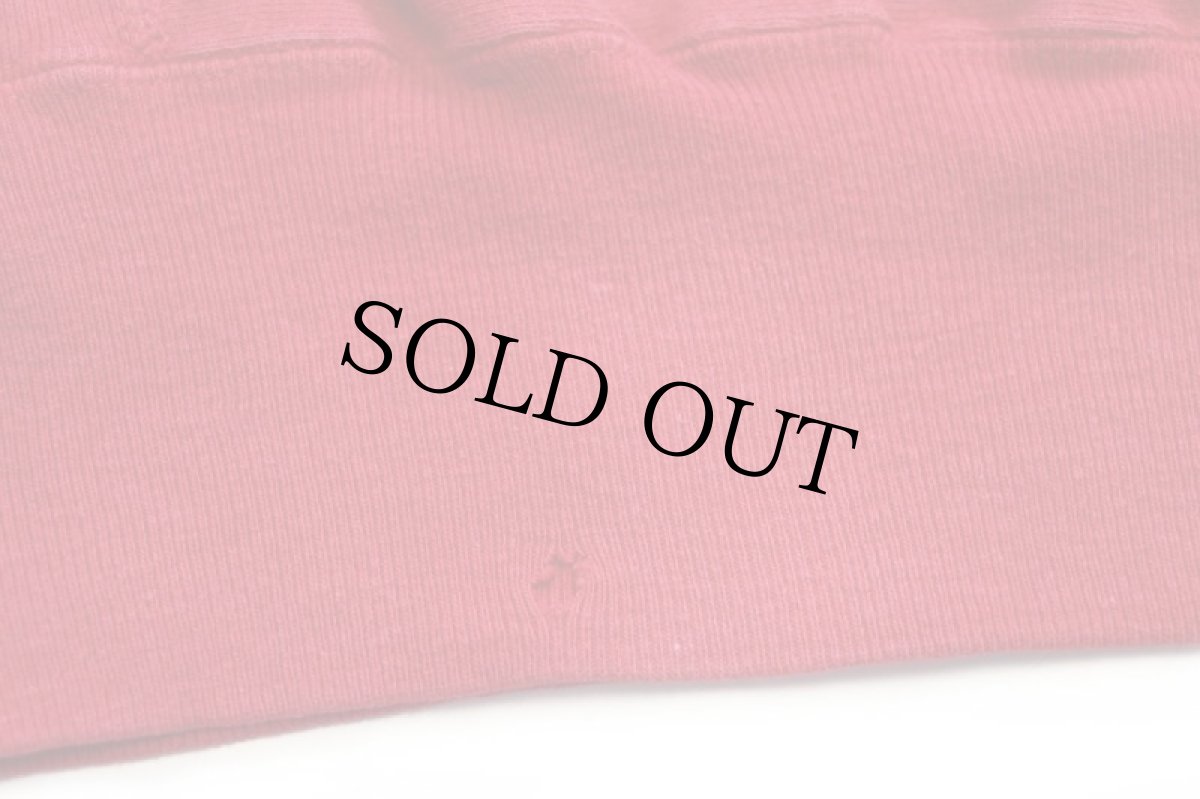 画像6: 90s USA製 Championチャンピオン 青目 ワンポイント リバースウィーブ スウェット 赤 XXL★149 特大 (6)