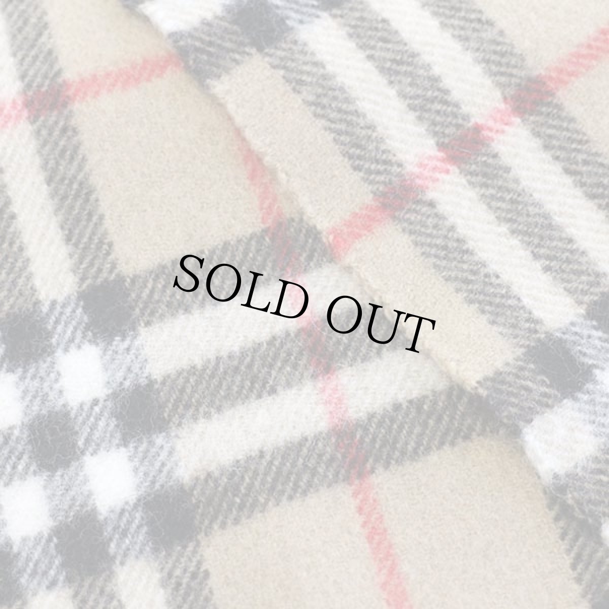 画像4: イタリア製 タータンチェック ラムウール マフラー (4)