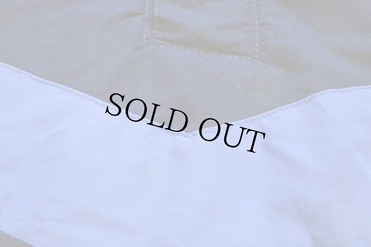 画像6: 80s EddieBauerエディーバウアー ライン プルオーバー ダウンジャケット 紺 XL (6)