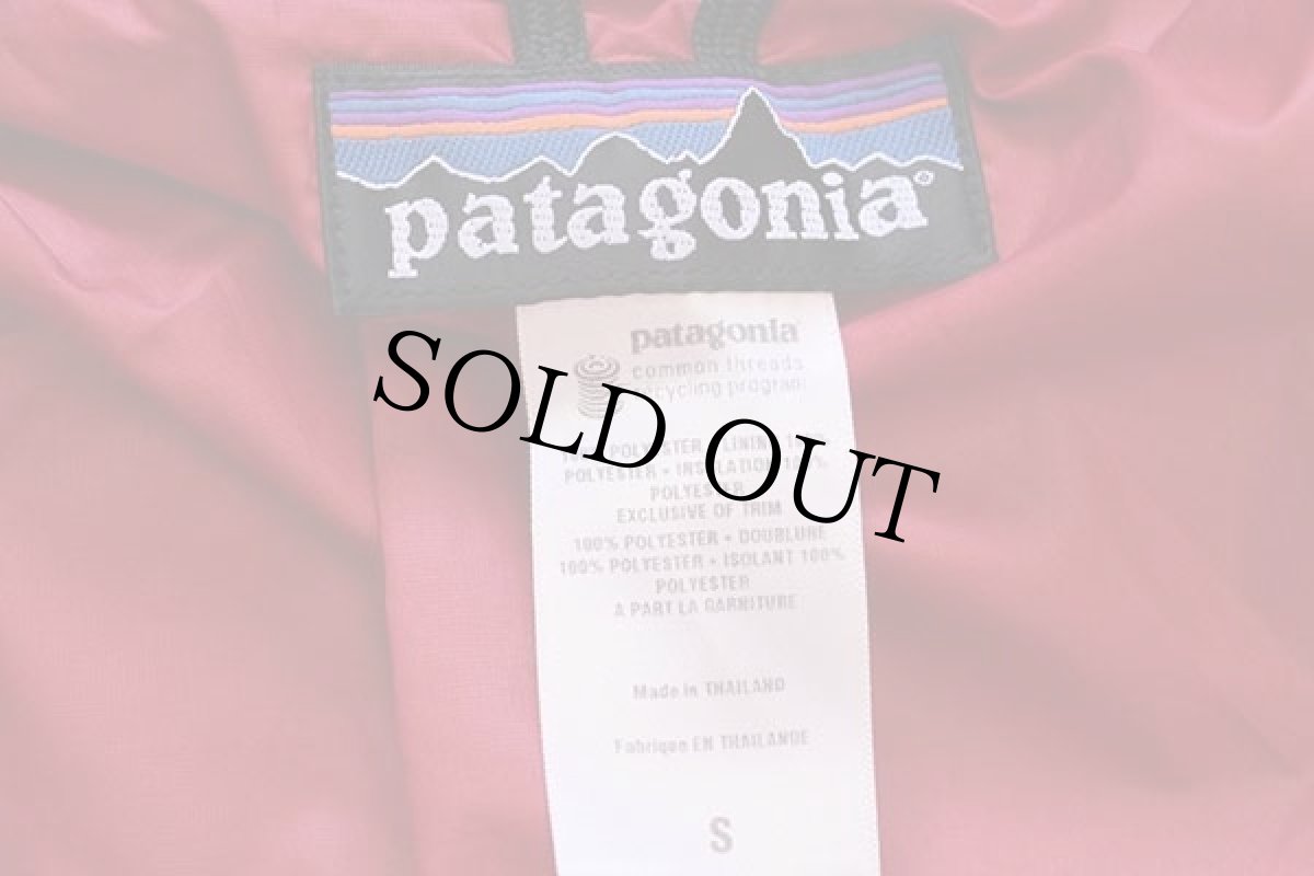 画像4: 00s patagoniaパタゴニア DAS PARKAダスパーカー PRIMALOFTプリマロフト 中綿入り ナイロンパーカー 赤 S (4)