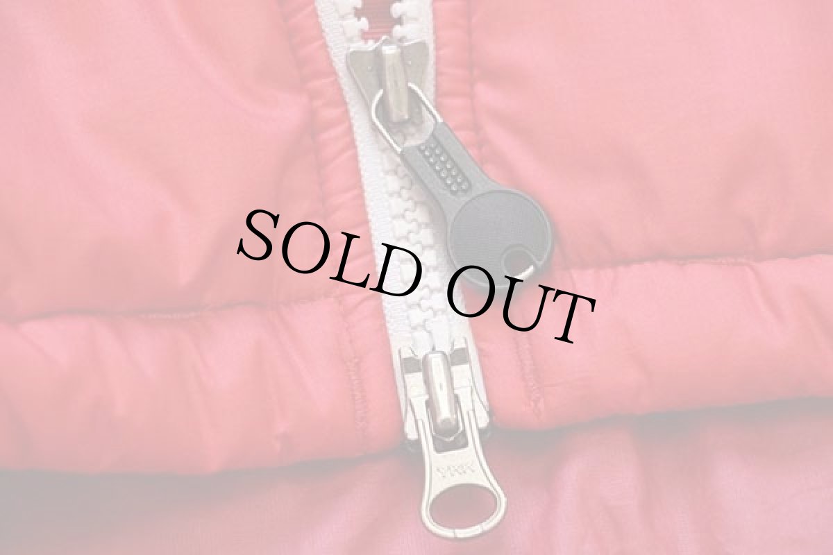 画像6: 00s patagoniaパタゴニア DAS PARKAダスパーカー PRIMALOFTプリマロフト 中綿入り ナイロンパーカー 赤 S (6)