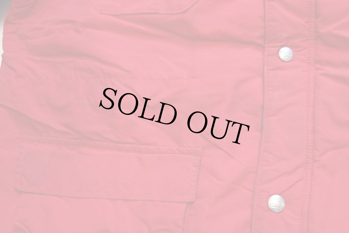 画像7: 80s USA製 L.L.Bean BAXTER STATE PARKA 中綿入り ナイロン マウンテンパーカー 赤 XL (7)