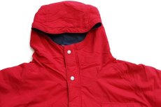 画像3: 80s USA製 L.L.Bean BAXTER STATE PARKA 中綿入り ナイロン マウンテンパーカー 赤 XL (3)