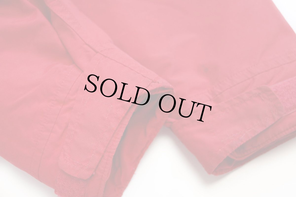 画像6: 80s USA製 L.L.Bean BAXTER STATE PARKA 中綿入り ナイロン マウンテンパーカー 赤 XL (6)