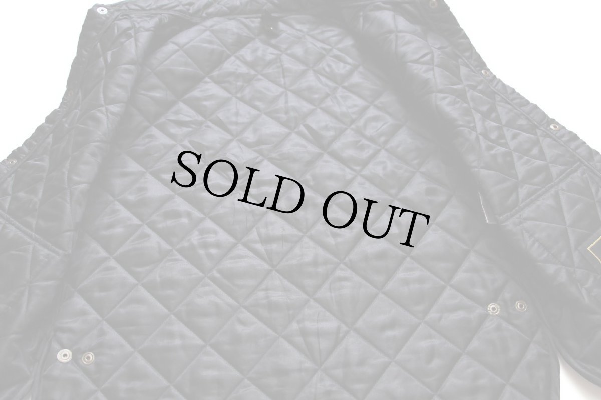 画像4: Belstaffベルスタッフ スタンドカラー VALTHERM ナイロン キルティングベスト 黒 S (4)