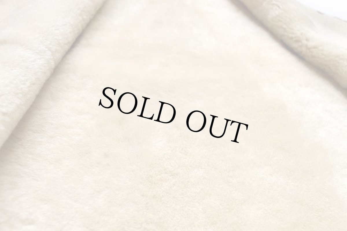 画像5: 80s USA製 Sportsman パチポケ シープスキン リアル ムートンベスト 茶 L (5)