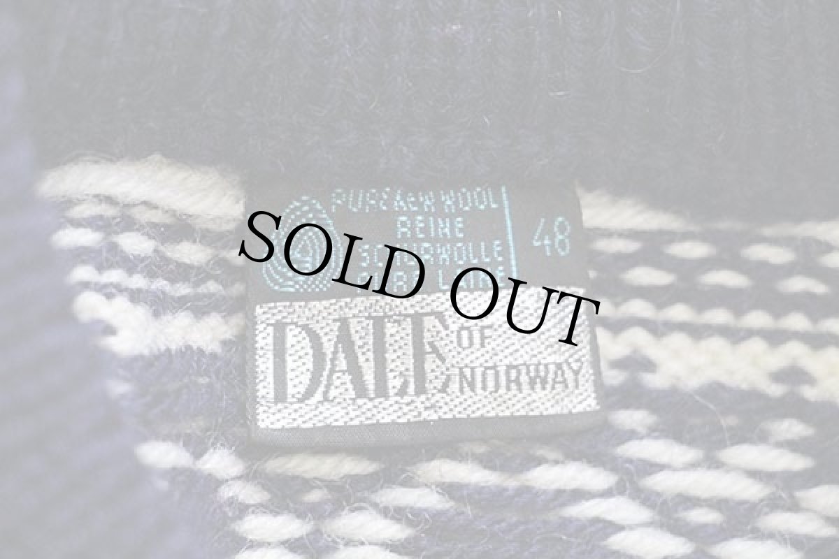 画像4: 80s ノルウェー製 DALE OF NORWAY 雪柄 ノルディック柄 ウールニット セーター 48 (4)