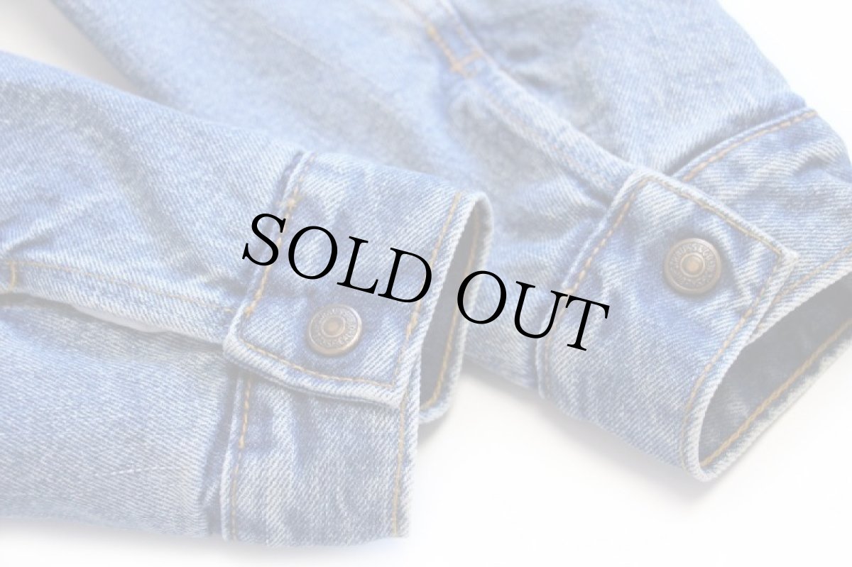 画像6: 90s Levi'sリーバイス 71500 ボアライナー デニムジャケット 4ポケット M★ユーロ (6)