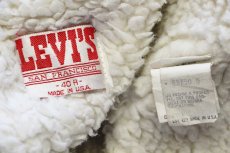 画像4: 80s USA製 Levi'sリーバイス 70608 ボアライナー デニムジャケット 4ポケット 40R (4)