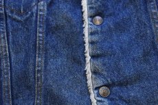 画像6: 80s USA製 Levi'sリーバイス 70608 ボアライナー デニムジャケット 4ポケット 40R (6)