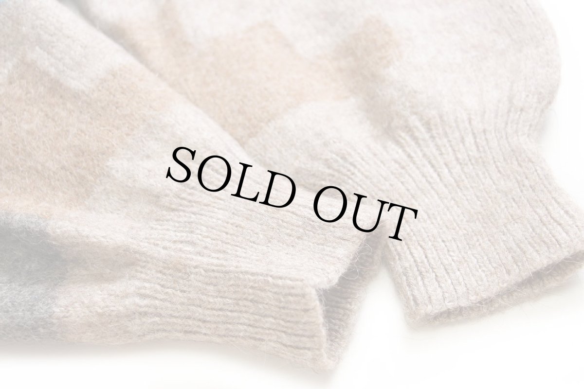 画像6: ペルー製 Hioleta Sweaters フォークロア柄 アルパカ ハンドニット セーター L (6)