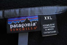 画像4: 00s メキシコ製 patagoniaパタゴニア シンチラ フリース スナップT 黒 XXL★特大 (4)