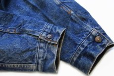 画像7: 80s USA製 Levi'sリーバイス 70608 ボアライナー デニムジャケット 4ポケット 40R (7)