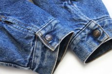 画像6: 80s USA製 Levi'sリーバイス 70608 ボアライナー デニムジャケット 4ポケット 40R★A (6)