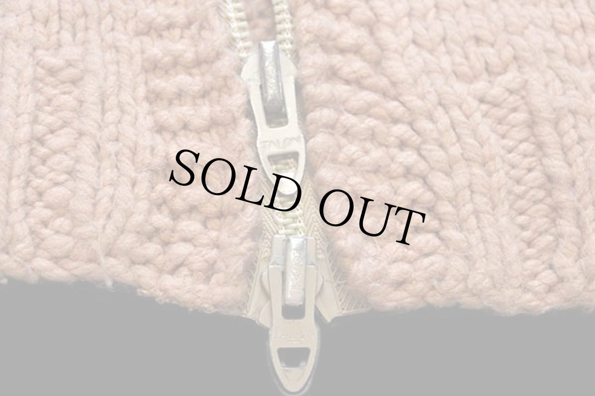 画像5: 70s ハンティング柄 ハンドニット カウチンセーター (5)