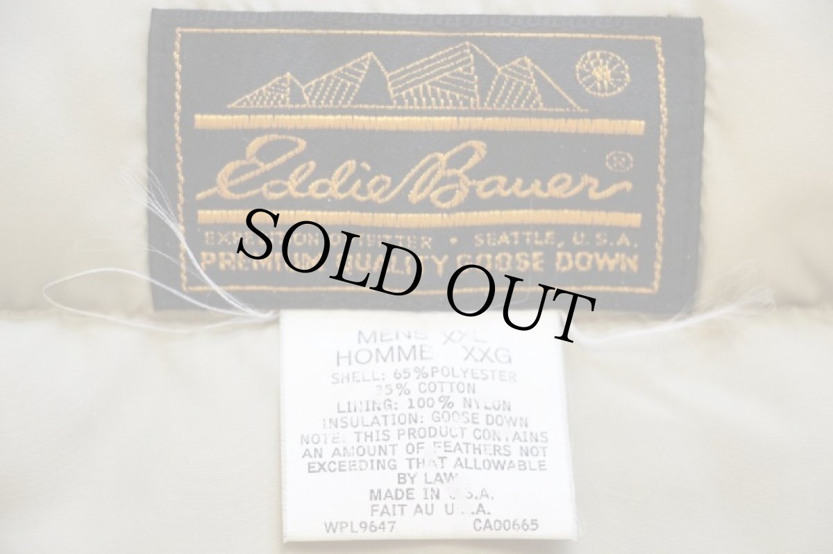 画像4: 80s USA製 EddieBauerエディーバウアー スタンドカラー オールパーパス ダウンジャケット 赤 XXL★特大 (4)
